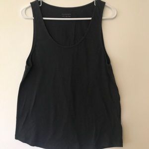 Allsaints bard tank, dark gray